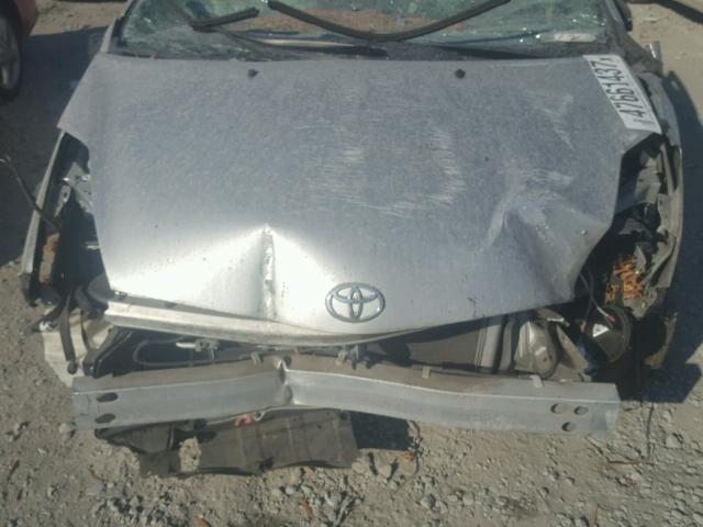 JTDKB20U553034992 - 2005 TOYOTA PRIUS SILVER photo 7