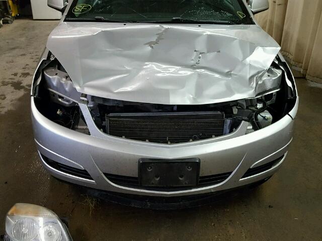 1G8ZV57728F210160 - 2008 SATURN AURA XR SILVER photo 9