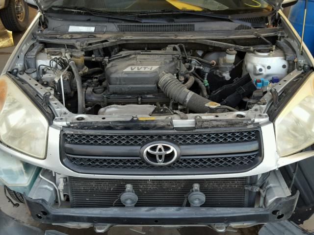 JTEGD20V640041843 - 2004 TOYOTA RAV4 SILVER photo 7