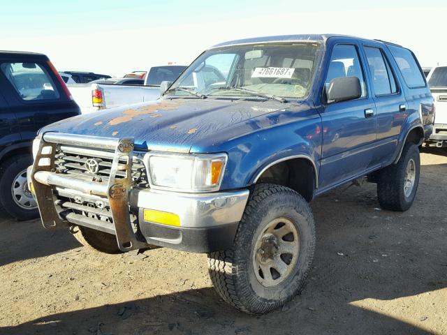 JT3VN39W4N0091723 - 1992 TOYOTA 4RUNNER VN BLUE photo 2