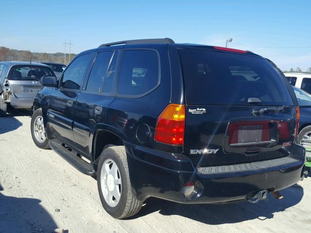 1GKDS13S332109757 - 2003 GMC ENVOY BLACK photo 3