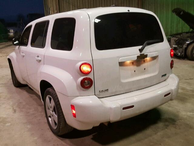 3GNBAADB4AS562444 - 2010 CHEVROLET HHR LS WHITE photo 3