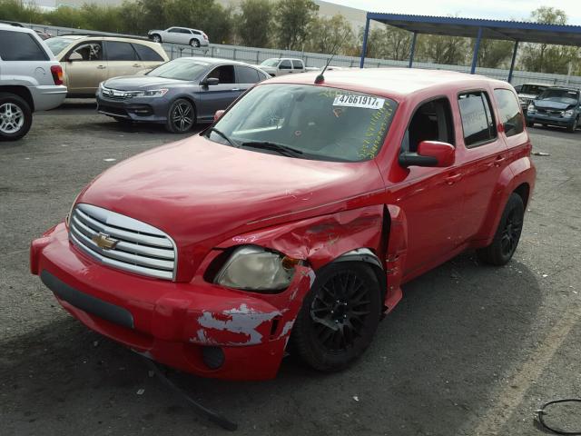 3GNCA23B89S550904 - 2009 CHEVROLET HHR LT RED photo 2