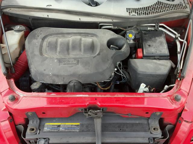 3GNCA23B89S550904 - 2009 CHEVROLET HHR LT RED photo 7