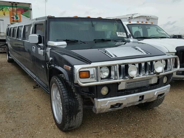 5GRGN23U05H127932 - 2005 HUMMER H2 BLACK photo 1