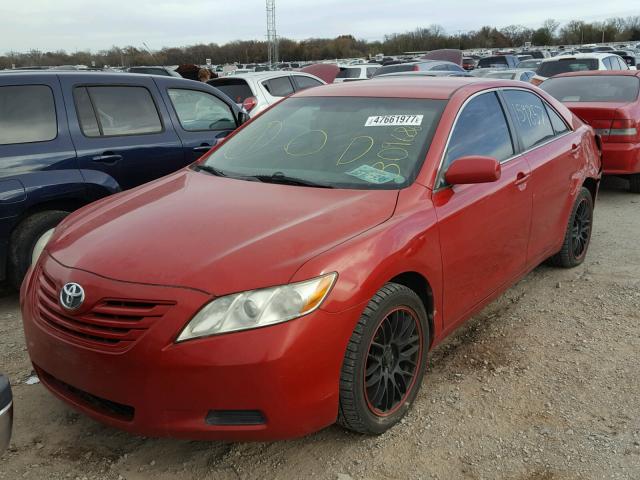 4T1BE46K99U309686 - 2009 TOYOTA CAMRY BASE RED photo 2