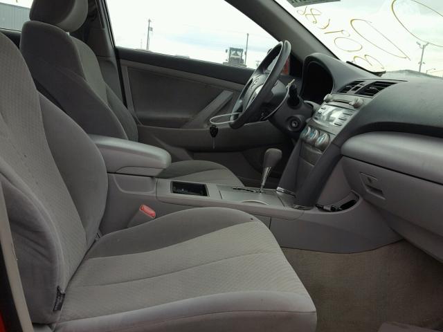 4T1BE46K99U309686 - 2009 TOYOTA CAMRY BASE წითელი ფოტო 5