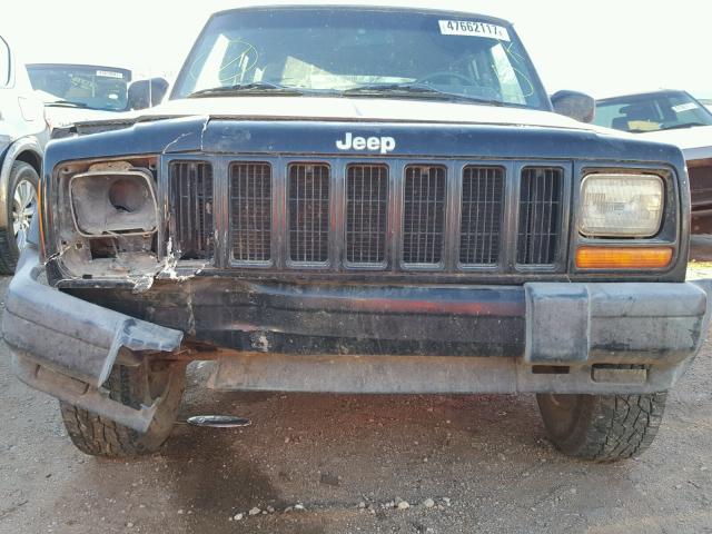 1J4FT48S61L534970 - 2001 JEEP CHEROKEE S BLACK photo 9