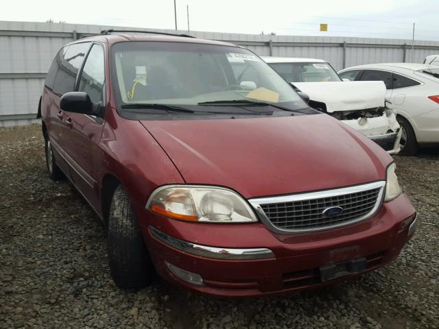 2FMZA52483BB46534 - 2003 FORD WINDSTAR S BURGUNDY photo 1