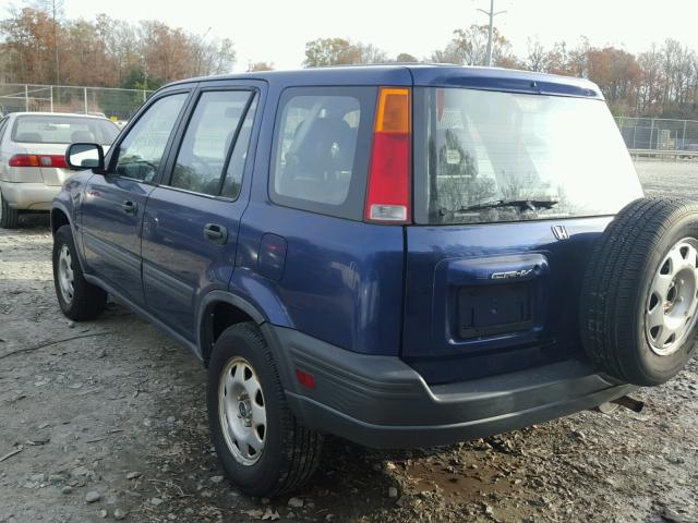 JHLRD1844XC080567 - 1999 HONDA CR-V LX BLUE photo 3