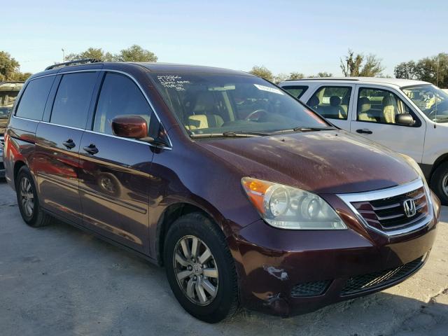 5FNRL38669B055026 - 2009 HONDA ODYSSEY EX MAROON photo 1