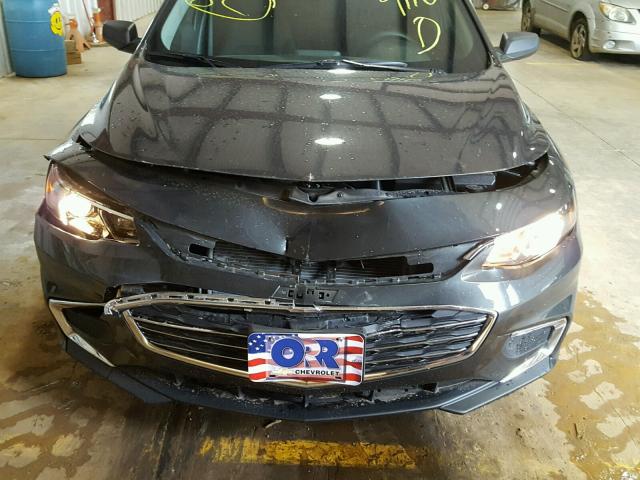 1G1ZB5ST1HF284116 - 2017 CHEVROLET MALIBU LS GRAY photo 9