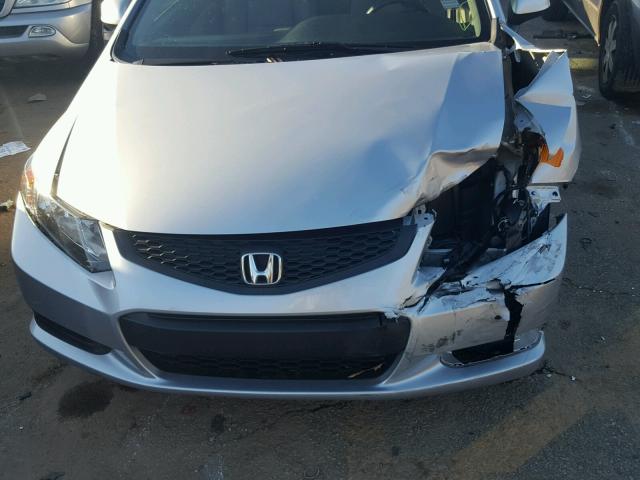 2HGFG3B59CH555885 - 2012 HONDA CIVIC LX SILVER photo 9