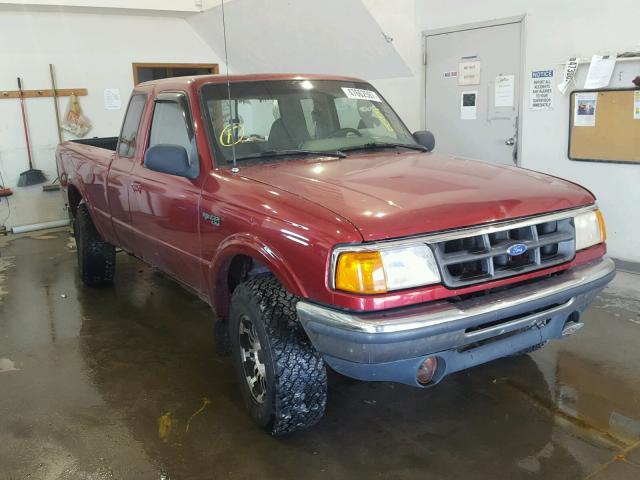 1FTCR15X9RPA60054 - 1994 FORD RANGER SUP RED photo 1