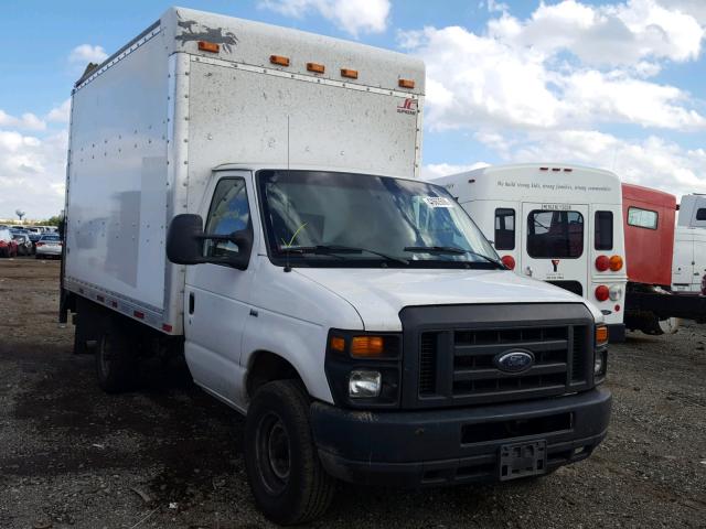 1FDSE3FL0BDB20448 - 2011 FORD E350 WHITE photo 1