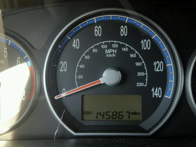 5NMSH13E17H025577 - 2007 HYUNDAI SANTA FE S GREEN photo 8