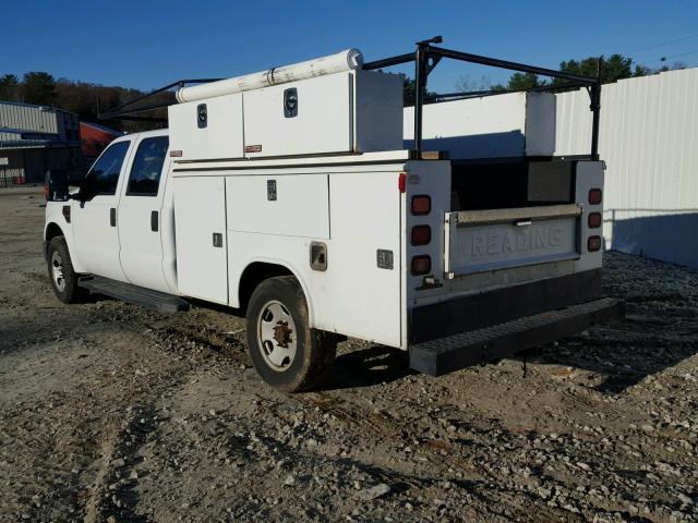 1FDWW34RX8EA27350 - 2008 FORD F350 SRW S WHITE photo 3