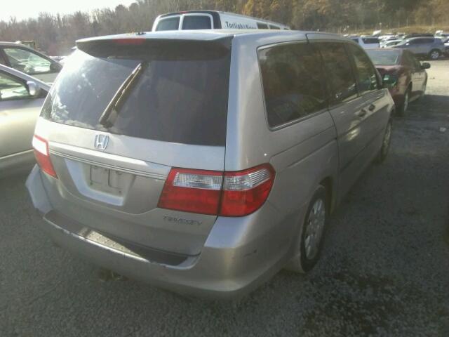 5FNRL38265B056104 - 2005 HONDA ODYSSEY LX TAN photo 4