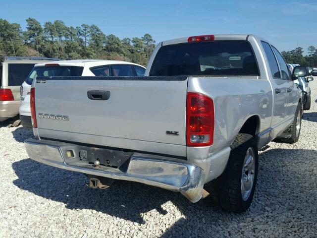 1D7HA18DX3S224081 - 2003 DODGE RAM 1500 S SILVER photo 4