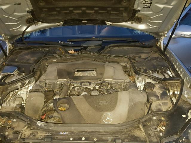 WDBUF87X39B431286 - 2009 MERCEDES-BENZ E 350 4MAT SILVER photo 7