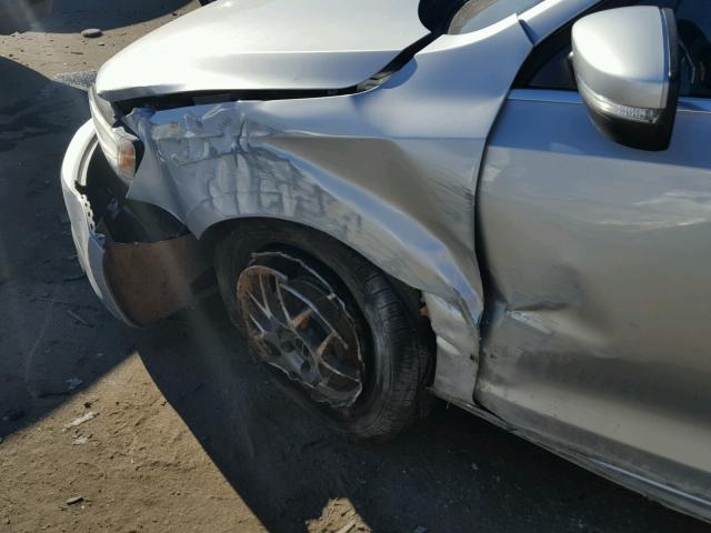 3VWDP7AJXDM375942 - 2013 VOLKSWAGEN JETTA SE 银色 照片 9