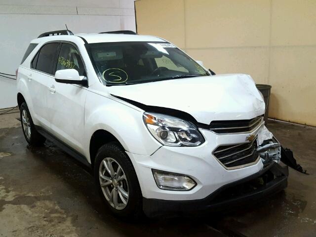 2GNALCEK8H1537617 - 2017 CHEVROLET EQUINOX LT WHITE photo 1