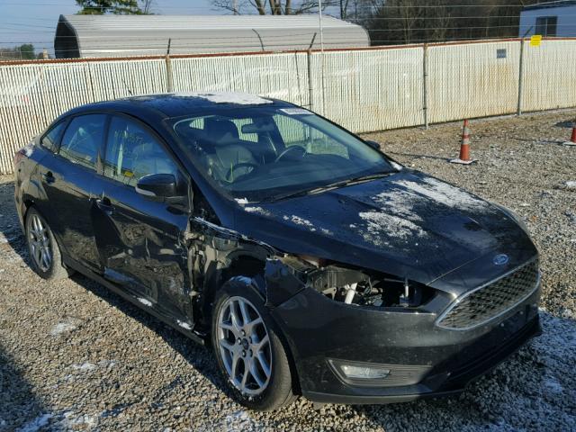 1FADP3F28FL254592 - 2015 FORD FOCUS SE BLACK photo 1