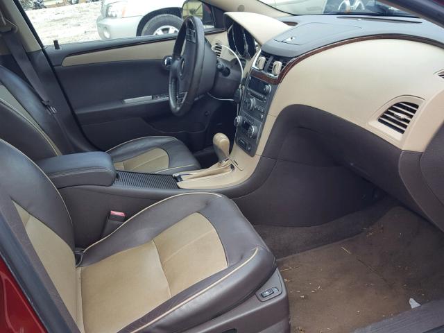 1G1ZE5EB8AF225760 - 2010 CHEVROLET MALIBU LTZ 红色 照片 5