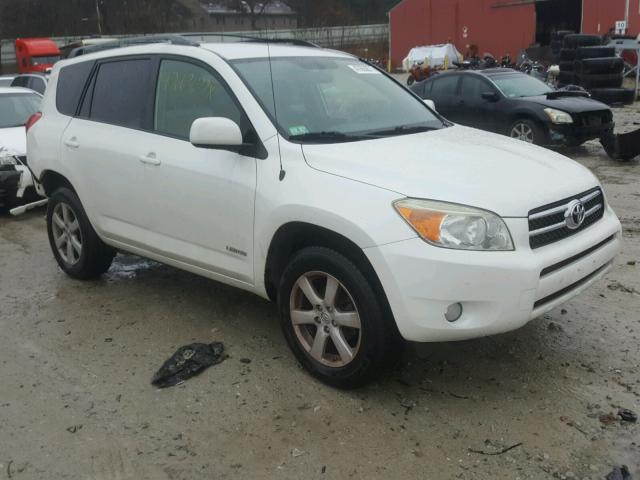 JTMBD31V375063230 - 2007 TOYOTA RAV4 LIMIT WHITE photo 1