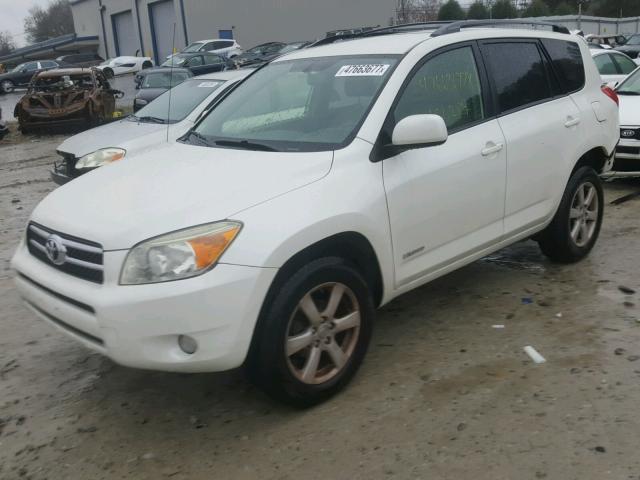 JTMBD31V375063230 - 2007 TOYOTA RAV4 LIMIT WHITE photo 2