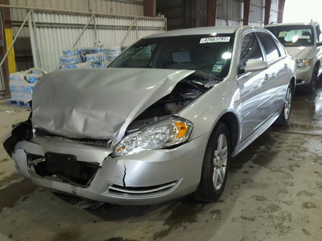 2G1WB5E3XG1112462 - 2016 CHEVROLET IMPALA LIM SILVER photo 2