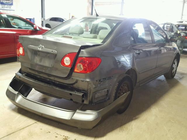 1NXBR32EX6Z702056 - 2006 TOYOTA COROLLA CE GRAY photo 4