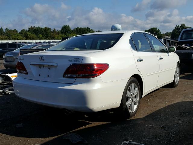 JTHBA30G565175990 - 2006 LEXUS ES 330 WHITE photo 4