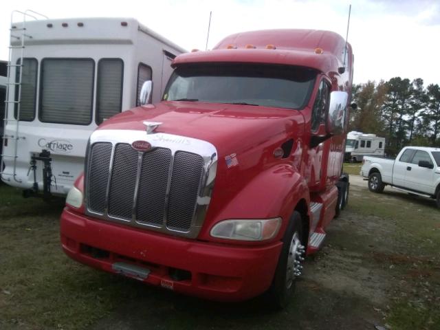 1XP7D49X8AD784611 - 2010 PETERBILT 387 RED photo 2