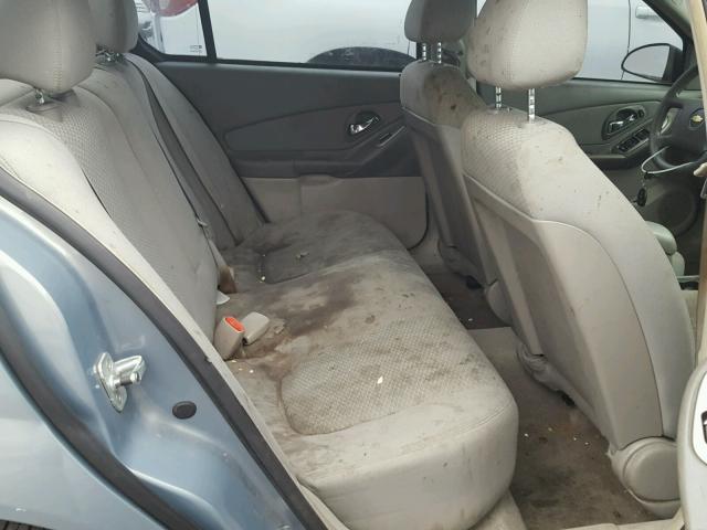 1G1ZS58FX7F169255 - 2007 CHEVROLET MALIBU LS ლურჯი ფოტო 6