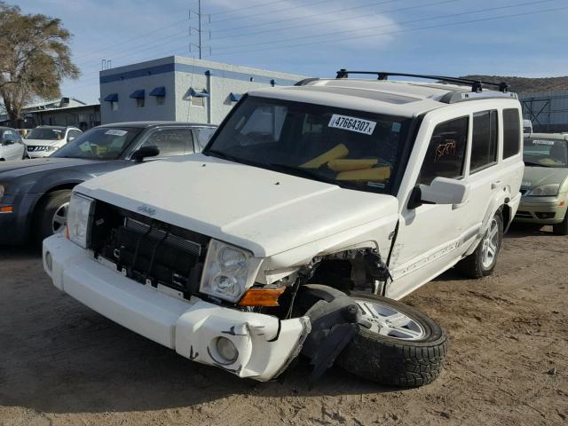 1J8HG58P69C506790 - 2009 JEEP COMMANDER WHITE photo 2