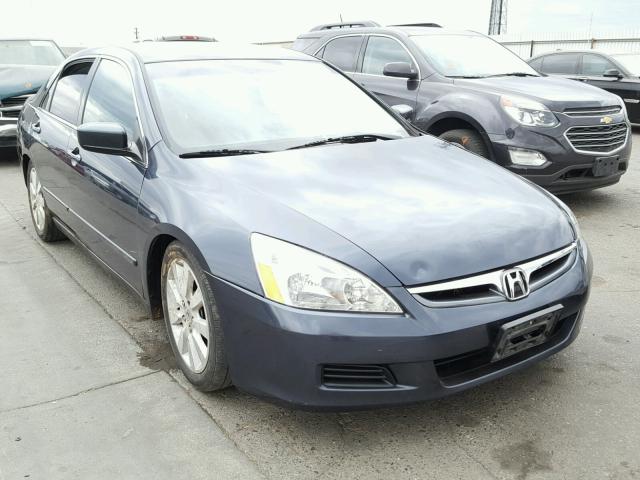 1HGCM66427A078171 - 2007 HONDA ACCORD SE CHARCOAL photo 1