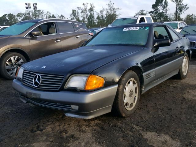 WDBFA63E3RF103083 - 1994 MERCEDES-BENZ SL 320 BLACK photo 2