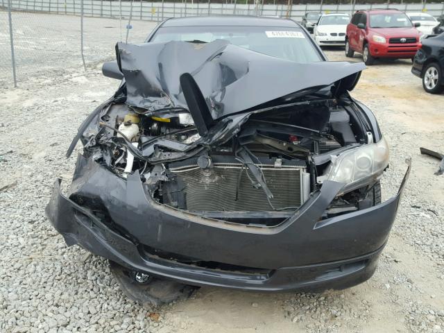 4T1BE46K19U859223 - 2009 TOYOTA CAMRY BASE GRAY photo 9