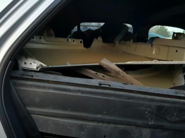 1FM5K8GT9HGA19496 - 2017 FORD EXPLORER S SILVER photo 6