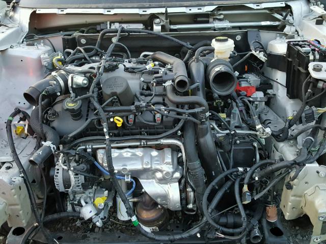 1FM5K8GT9HGA19496 - 2017 FORD EXPLORER S SILVER photo 7