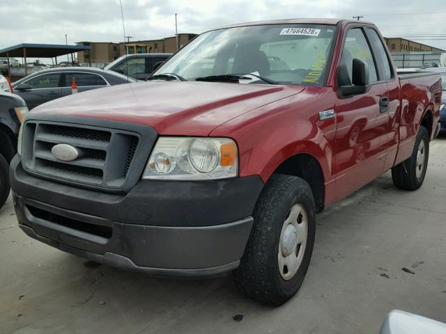1FTRF12237KD12399 - 2007 FORD F150 Rouge photo 2