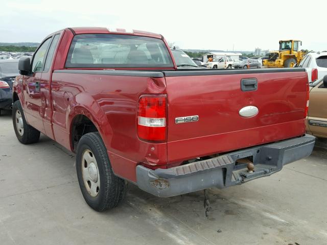 1FTRF12237KD12399 - 2007 FORD F150 Rouge photo 3