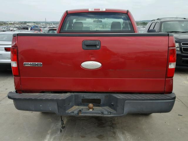 1FTRF12237KD12399 - 2007 FORD F150 Rouge photo 6