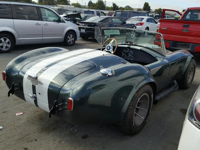 7R01C135607 - 1967 FORD COBRA GREEN photo 4