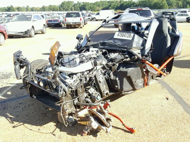 57XAAPFA4J8130125 - 2018 POLARIS SLINGSHOT GRAY photo 2