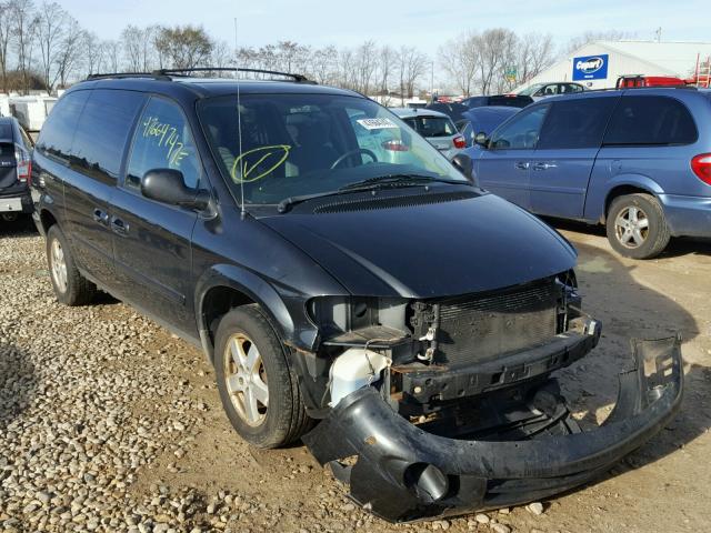 2D4GP44L67R159646 - 2007 DODGE GRAND CARA BLUE photo 1