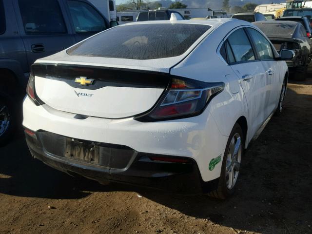 1G1RC6S50HU162928 - 2017 CHEVROLET VOLT LT WHITE photo 4