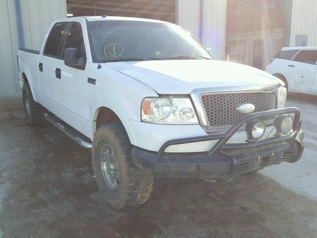 1FTPW14V56FB44349 - 2006 FORD F150 SUPER WHITE photo 1