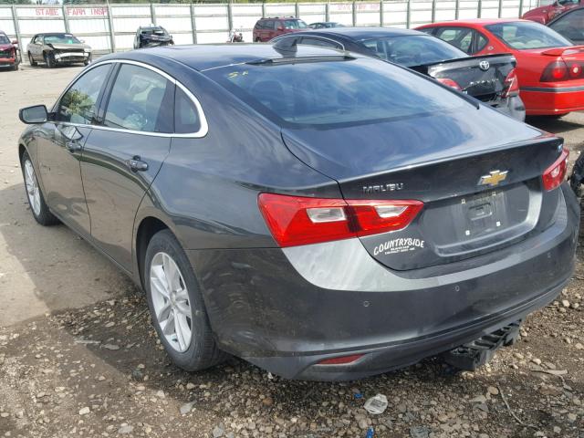 1G1ZJ5SU9GF298002 - 2016 CHEVROLET MALIBU HYB GRAY photo 3